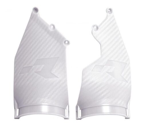 REP. TRIPLE CLAMP PROTECTORS 20-24 BETA WHITE, FOR ENDURO HEADLIGHT, RTECH R-PRTPIABN0020
