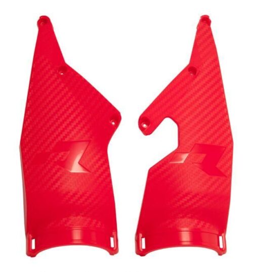 REP. TRIPLE CLAMP PROTECTORS 20-24 BETA RED, FOR MX NUMBER PLATE, RTECH R-PRTPIARS0021