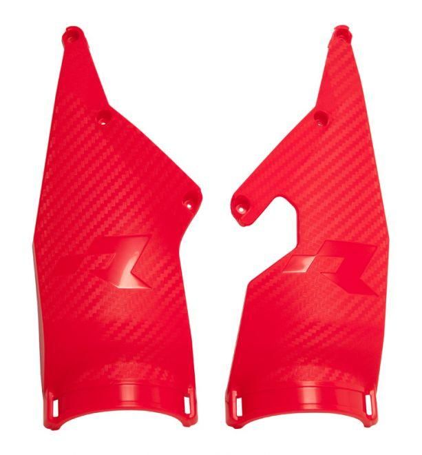 REP. TRIPLE CLAMP PROTECTORS 20-24 BETA RED, FOR MX NUMBER PLATE, RTECH R-PRTPIARS0021