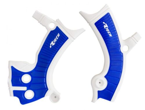 GRIPPY FRAME GUARD YAMAHA/ FANTIC, WHITE/BLUE, R-TECH R-PRTYZFBNBL1