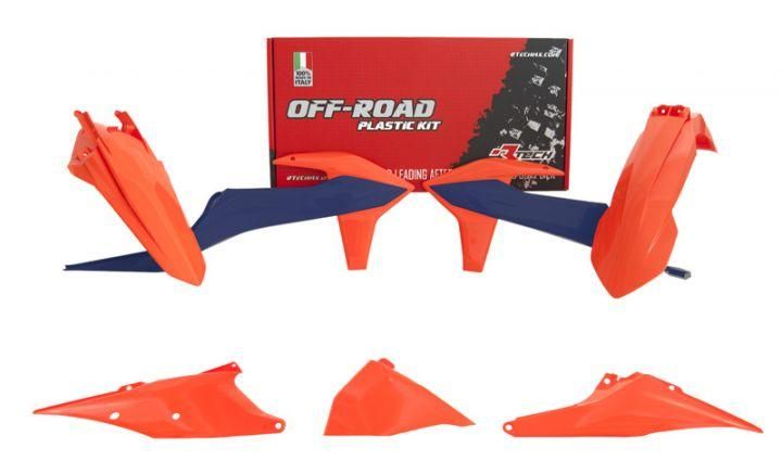 PLASTIC KIT/5 2020-23 EXC/EXC-F OEM 2022, RTECH R-KITKTM-OEM-423