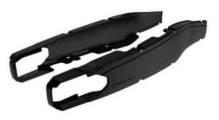 POLISPORT SWING ARM PROTECTOR, RIEJU MR 250/300 2021-2022 8986000003, BLACK