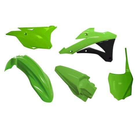 PLASTIC KIT/5 14-21 KX85/100 OEM 2020, RTECH OEM R-KITKX0-VE0-598