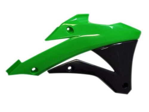 RADIATOR SCOOPS 14-23 KX85, KX112 2022-2023, GREEN RTECH R-CVKX0VE0014