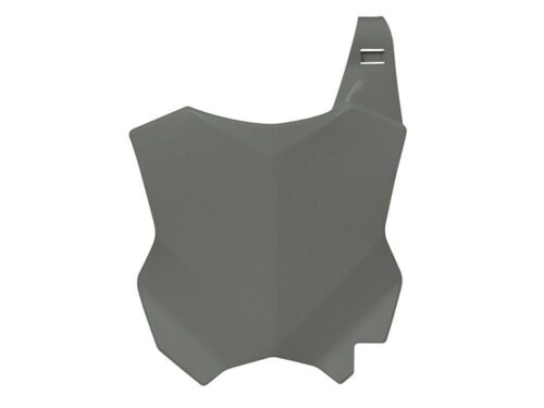 FRONT PLATE 2016-25 KX450F, QUANTUM GREY RTECH R-TBKXFGR0016