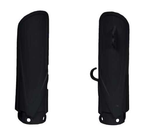 LOWER FORK GUARDS 18-25 YZ65, BLACK, RTECH R-PSYZ0NR0065, Fork Protectors BLACK
