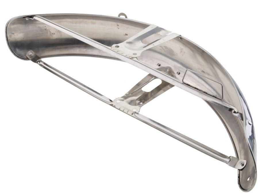 FRONT FENDER UNIVERSAL CHROME, HONDA CG125STEEL CHROME PLATED