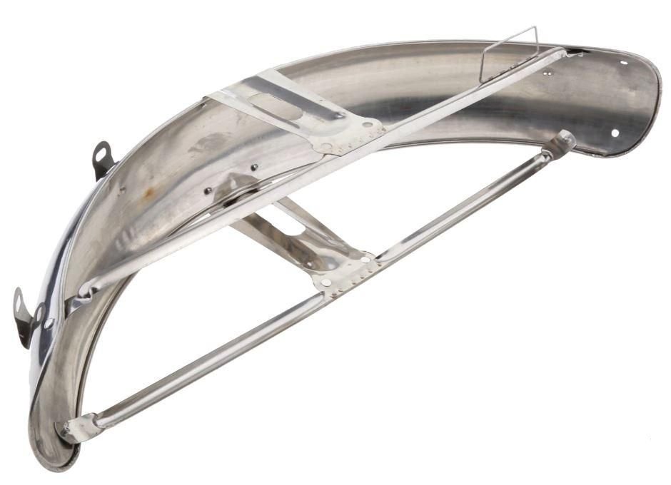 FRONT FENDER UNIVERSAL CHROME, HONDA CG125STEEL CHROME PLATED - Image 4