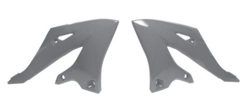 RADIATOR SCOOPS YZ125/250 2022-25 QUANTUM GREY, RTECH R-CVYZ0GR0022