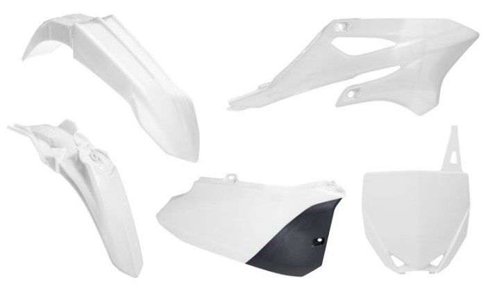 PLASTIC KIT/5 2022-25 YZ85 WHITE, RTECH R-KITYZ0-BN0-085