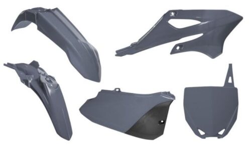 PLASTIC KIT/5 2022-25 YZ85 QUANTUM GREY, RTECH R-KITYZ0-GR0-085