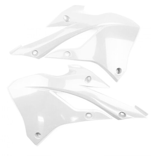 RADIATOR SCOOPS KX85/112 2022-25 WHITE, RTECH R-CVKX0BN0022