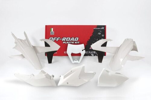 PLASTIC KIT/6 17-19 EXC/EXC-F, WHITE ENDURO KIT, R-KITKTM-BN0-517