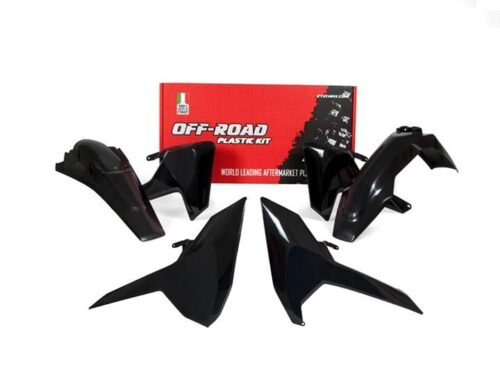 PLASTIC KIT 17-18 HUSKY TE/FE/TX, 4 PIECE ,COLOUR BLACK, RTECH R-KITHSQ-NR0-417