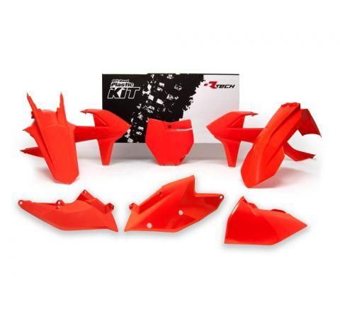 PLASTIC KIT/6 16-18 SX/SXF FACTORY EDITION, ORANGE FACTORY EDITION, RTECH R-KITKTM-US1-516