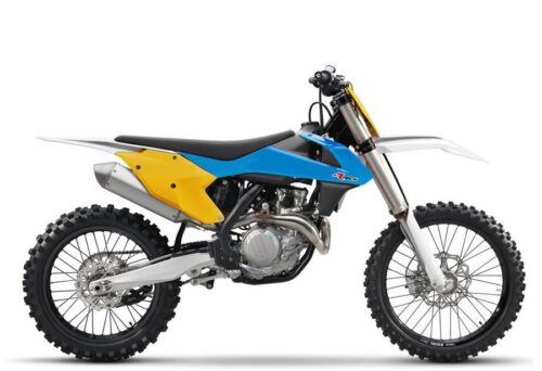PLASTIC KIT/6 16-18 SX/SX-F 70s LTD EDITION, LIGHT BLUE/YELLOW/WHITE KIT, R-KITKTM-CL0-516
