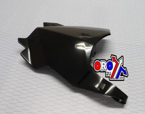 FRONT PLATE 2016-25 KX450F, BLACK RTECH R-TBKXFNR0016