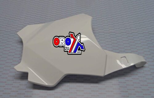 FRONT PLATE 2016-25 KX450F, WHITE RACE TECH R-TBKXFBN0016