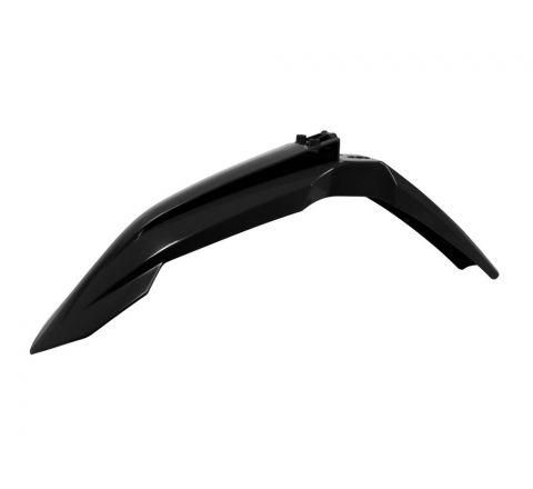 FRONT FENDER 2016-22 SX/SXF BLACK, RTECH R-PAKTMNR0016