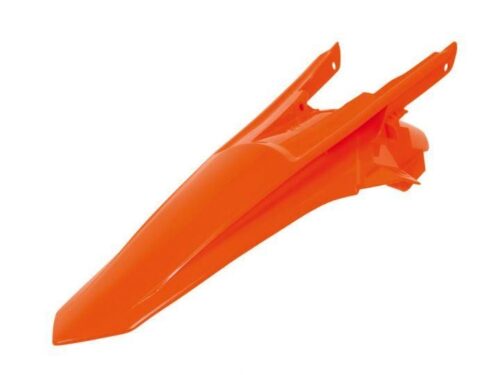 REAR FENDER ORANGE 16-18 SX/SXF, RTECH R-PPKTMAR0016