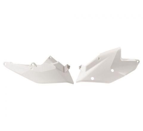 SIDE PANELS 16-18 KTM SX/SX-F, WHITE, RTECH R-FIKTMBN0016