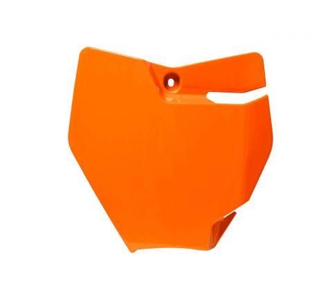 FRONT PLATE 16-23 KTM65 ORANGE, RTECH R-TBKTMAR1665, GASGAS MC65 2021-2023