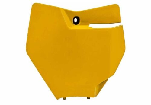 FRONT PLATE 16-18 KTM SX/SXF, RTECH R-TBKTMGQ0016, VINTAGE YELLOW