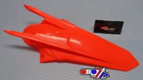 REAR FENDER 2017 EXC/EXC-F, RTECH R-PPKTMAN0017, NEON ORANGE