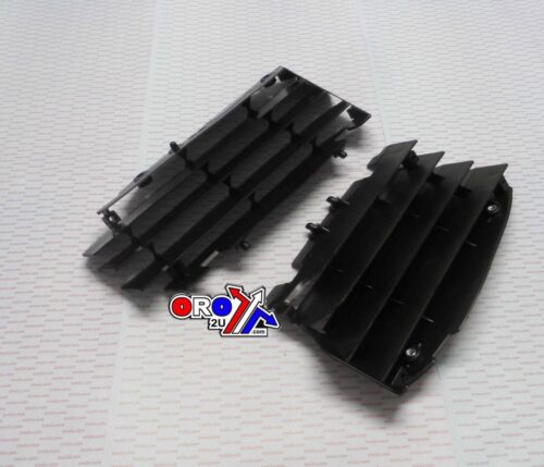 LOUVERS RAD KX450F BLACK, POLISPORT 8456000001, P8456000001