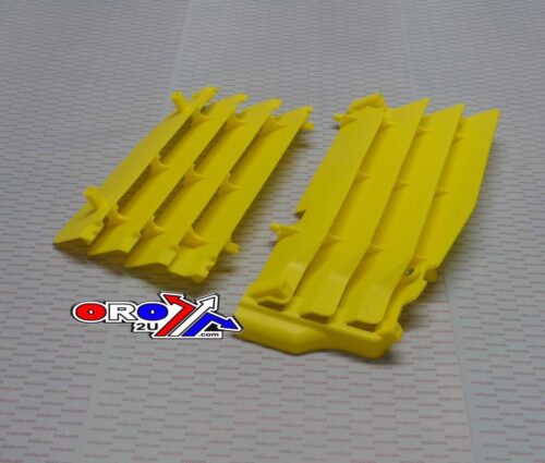 LOUVERS RAD RMZ250 YELLOW, POLISPORT 8456100002, P8456100002