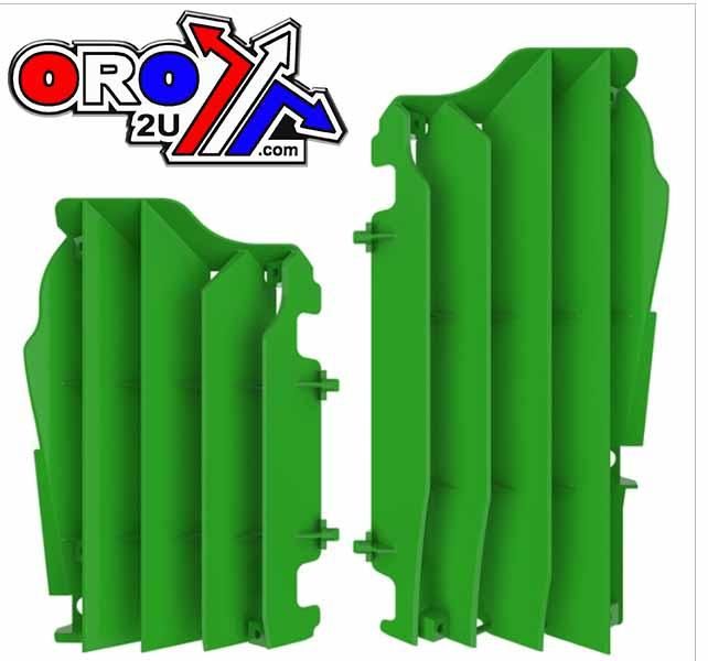 LOUVERS RAD KX450F 16-22GRN, POLISPORT 8457800002
