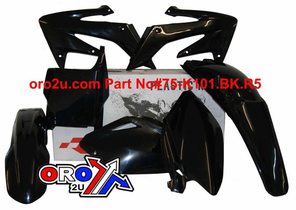 PLASTIC KIT/5 CRF250 04-05, RTECH R-KITCRF-NR0-507 - Image 2