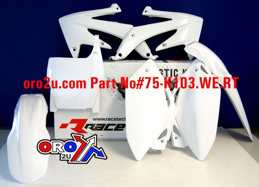 PLASTIC KIT/5 CRF450 05-06, RTECH R-KITCRF-BN0-506 - Image 2