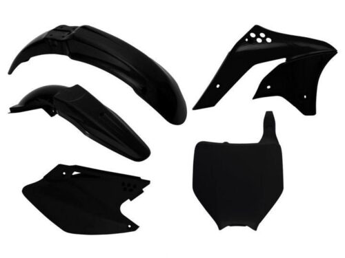 PLASTIC KIT/5 06-08 KXF250, BLACK RTECH R-KITKXF-NR0-505