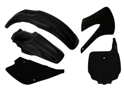 PLASTIC KIT/5 98-13 KX85 BLACK, RTECH R-KITKX0-NR0-507