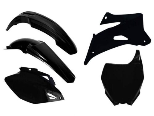 PLASTIC KIT/5 06-09 YZF BLACK, RTECH R-KITYZF-NR0-508