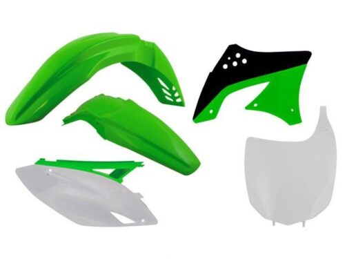 PLASTIC KIT/5 09-11 KXF450 OEM, 10-11 RTECH R-KITKXF-OEM-510