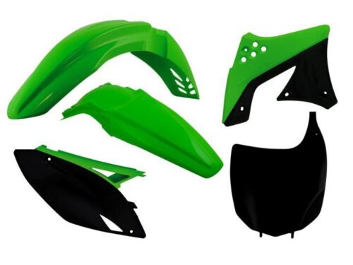 PLASTIC KIT/5 09-12 KXF250 OEM, RTECH R-KITKXF-OEM-509, OEM 09 & 12