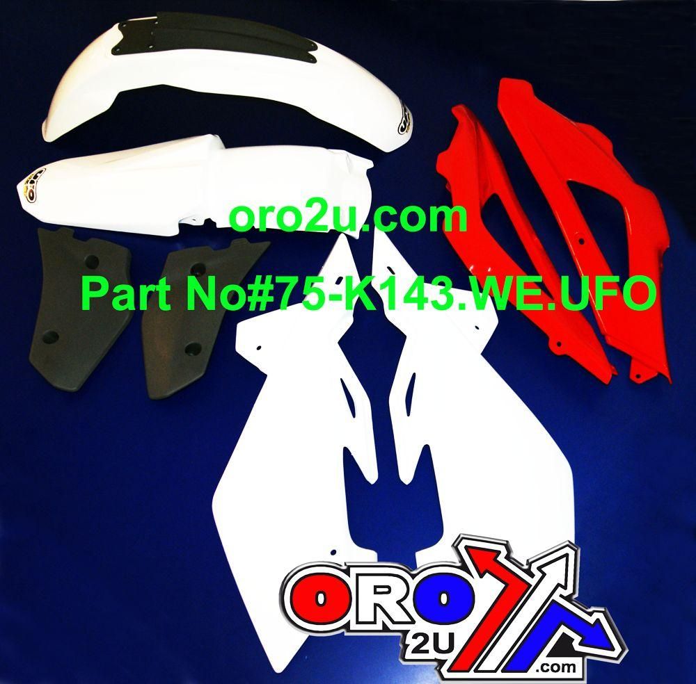 2006 CR125 HUSKY PLASTIC KIT, UFO HUKIT603-999 - Image 2