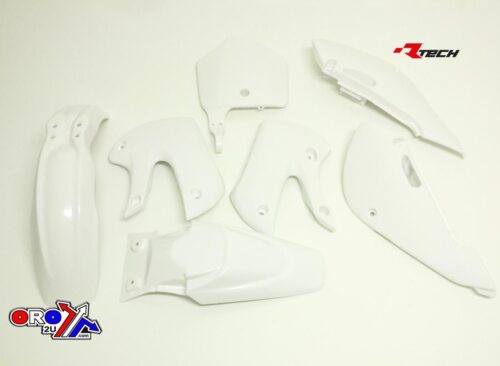 PLASTIC KIT/5 KX65 01-25 WHITE, RTECH R-KITKX0-BN0-508