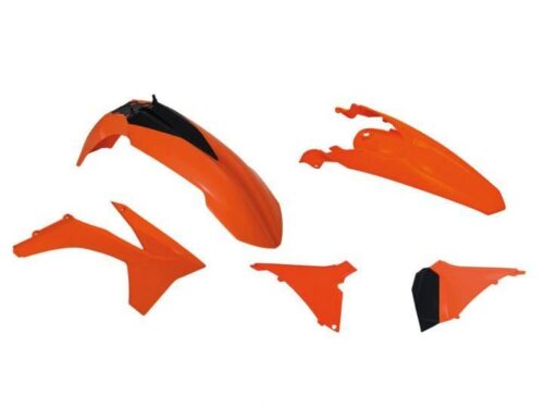PLASTIC KIT/5 KTM EXC 2012-13, RTECH R-KITKTM-OEM-412