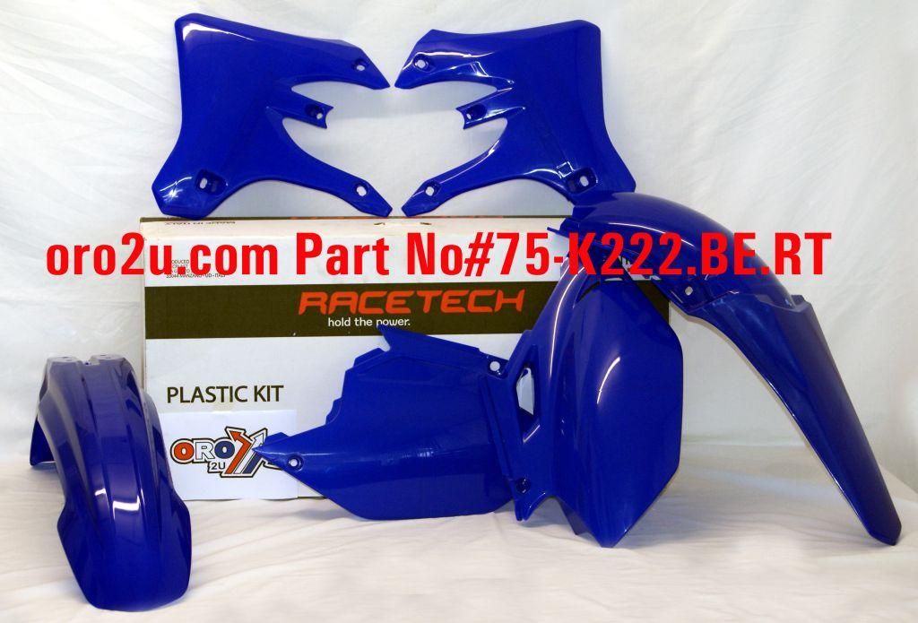 PLASTIC KIT 05-06 WRF250/450, RTECH R-KITWRF-BL0-402 - Image 2
