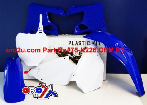 PLASTIC KIT/5 96-01 YZ125/250, RTECH R-KITYZ0-OEM-501