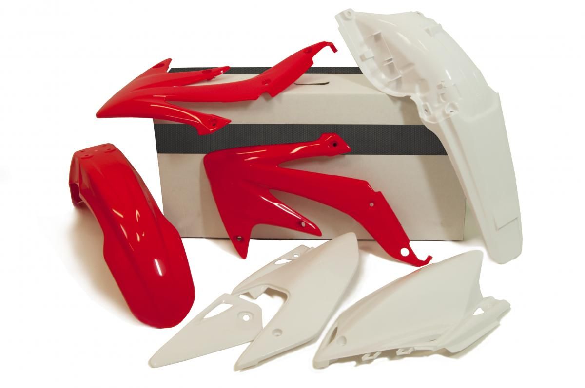 PLASTIC KIT CRF450X 08-19, RTECH R-KITCRX-OEM-415, KIT SET 4 PCS