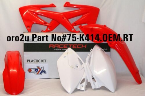 PLASTIC KIT CRF450X 05-07, RTECH R-KITCRX-OEM-414