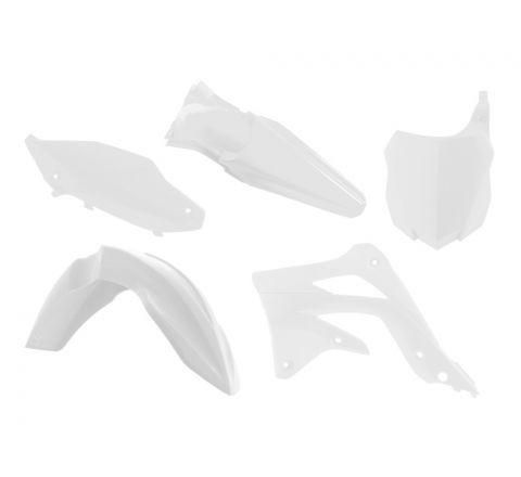 PLASTIC KIT/5 13-15 KX450F WHT, RTECH R-KITKXF-BN0-515