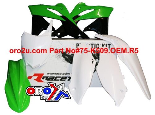 PLASTIC KIT 13-16 KX250F OEM14, RTECH R-KITKXF-OEM-516