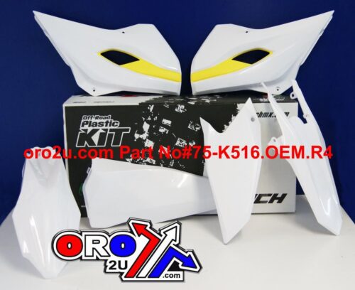 PLASTIC KIT4 15-16 HUSKY TE/FE, OEM 15 RTECH R-KITHSQ-OEM-411