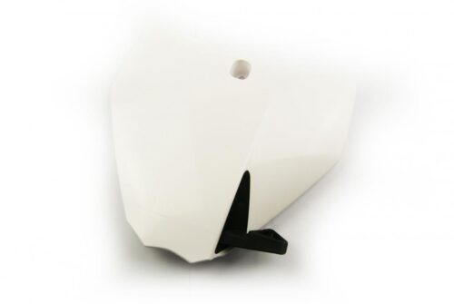 FRONT PLATE 14-15 HUSKY WHITE, RTECH R-TBHSQBN0014