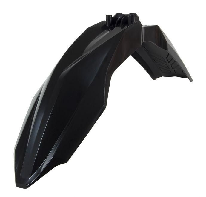 FRONT FENDER 14-15 HUSKY TC/FC, BLACK RTECH R-PAHSQNR9915